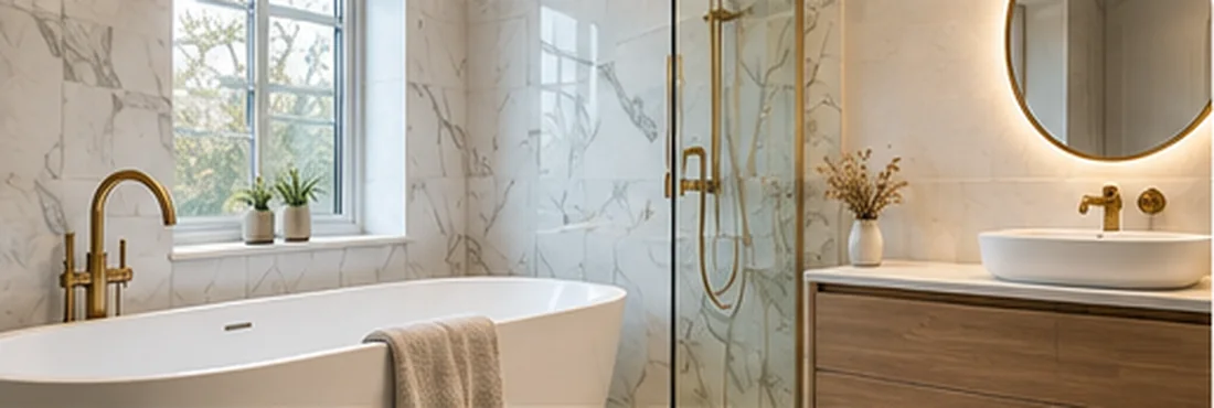 Modern bathroom renovation in Pudsey