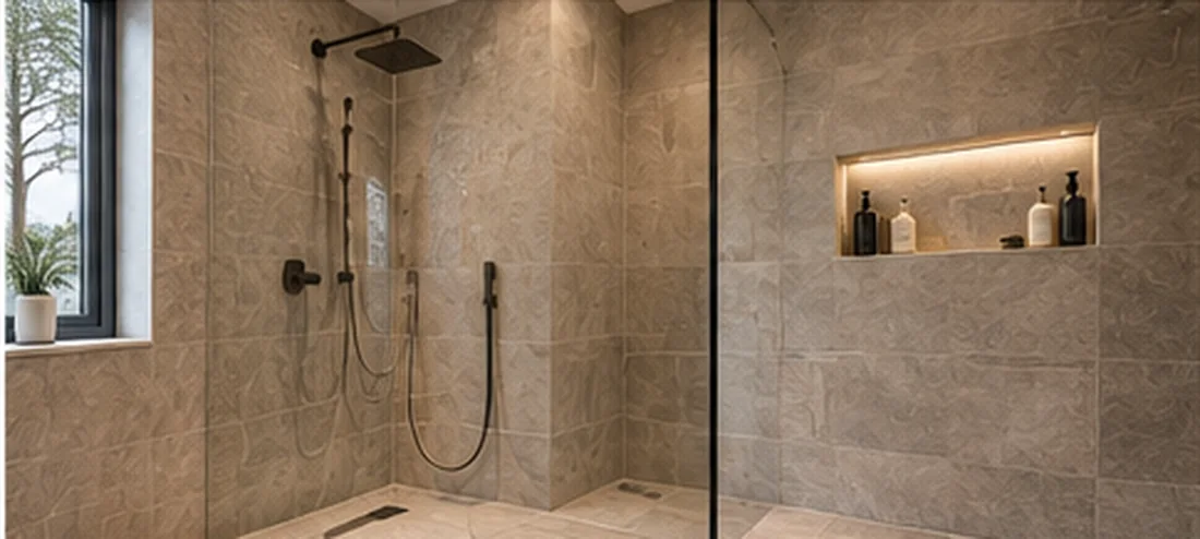 Wet room installation in Pudsey